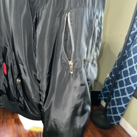 Plus Size Bomber Jacket - Picture 6 of 8